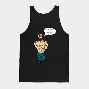 Overly Manly Man- Tacos Tank Top